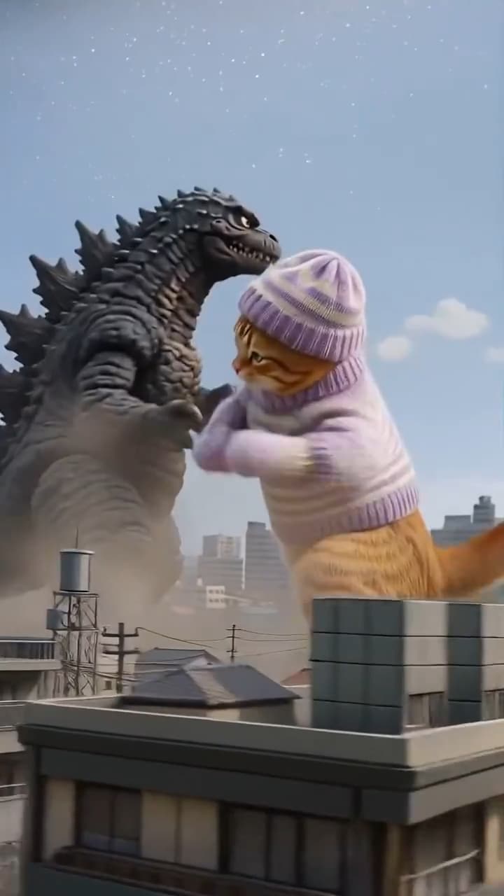 Catzilla AI Video Sample 2