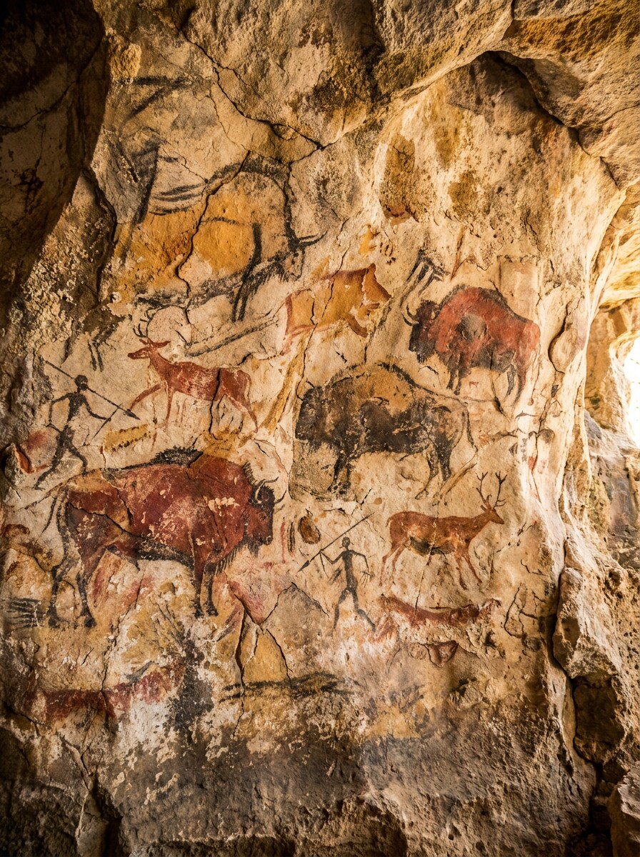 Cave Painting Style