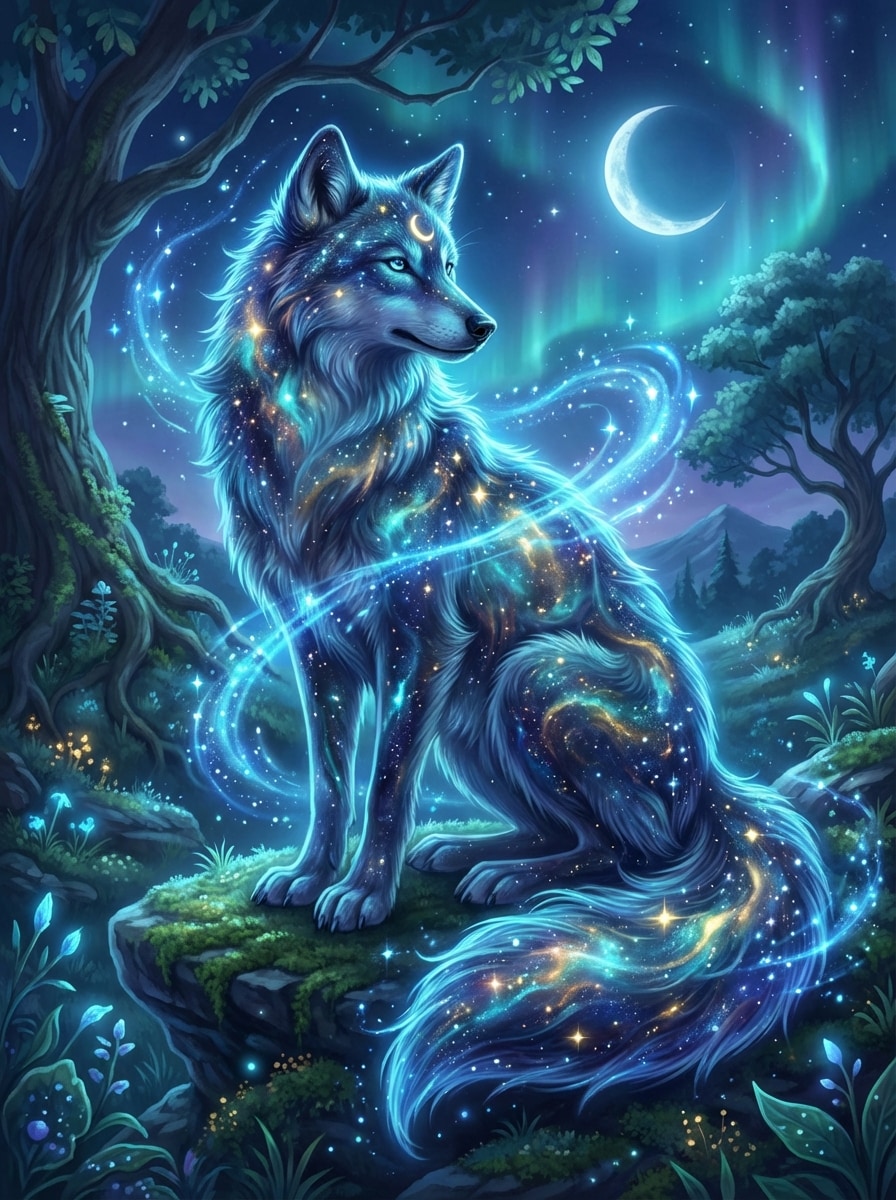 Celestial Spirit Wolf