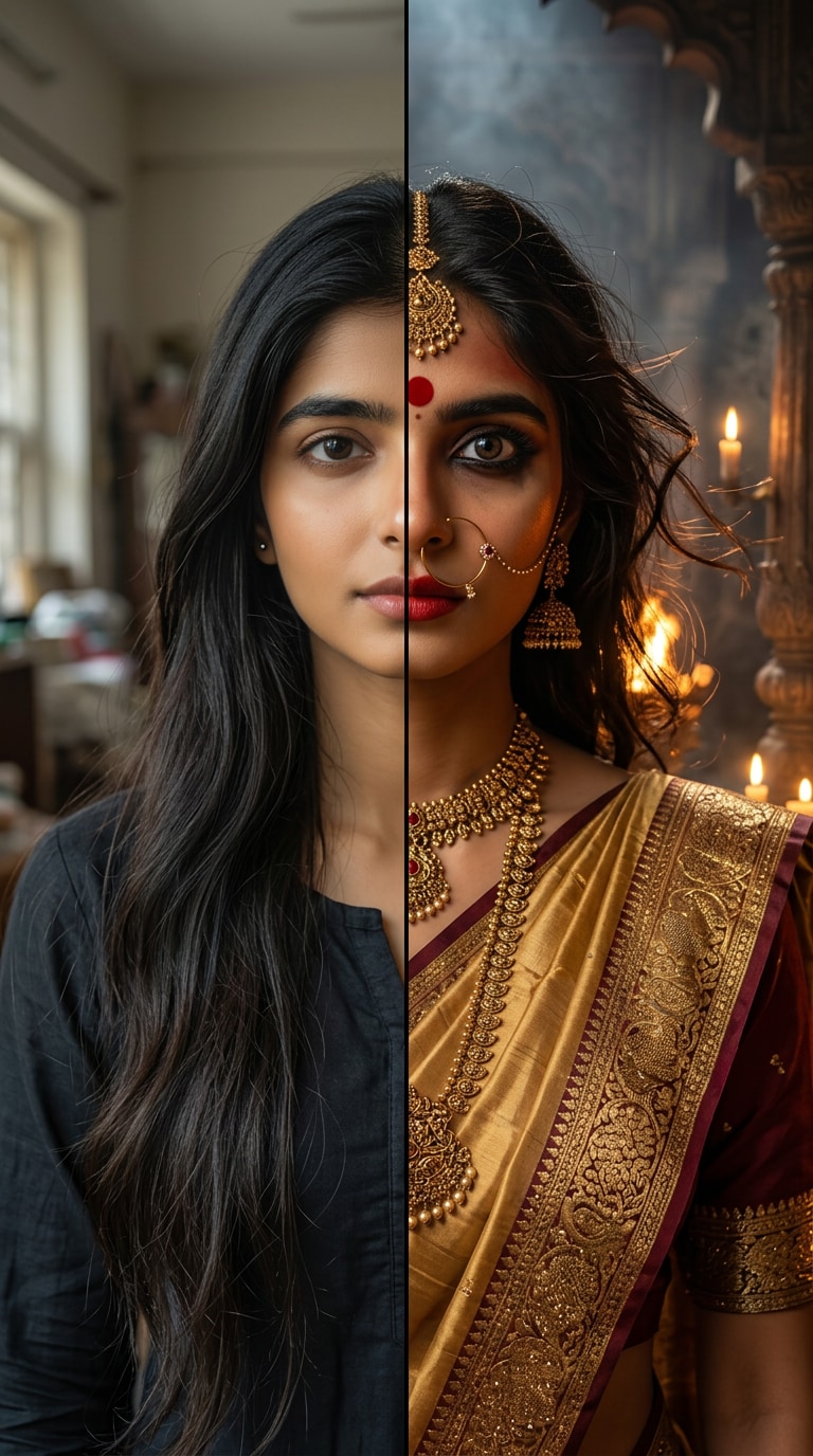 Chandramukhi AI photo transformation result 3