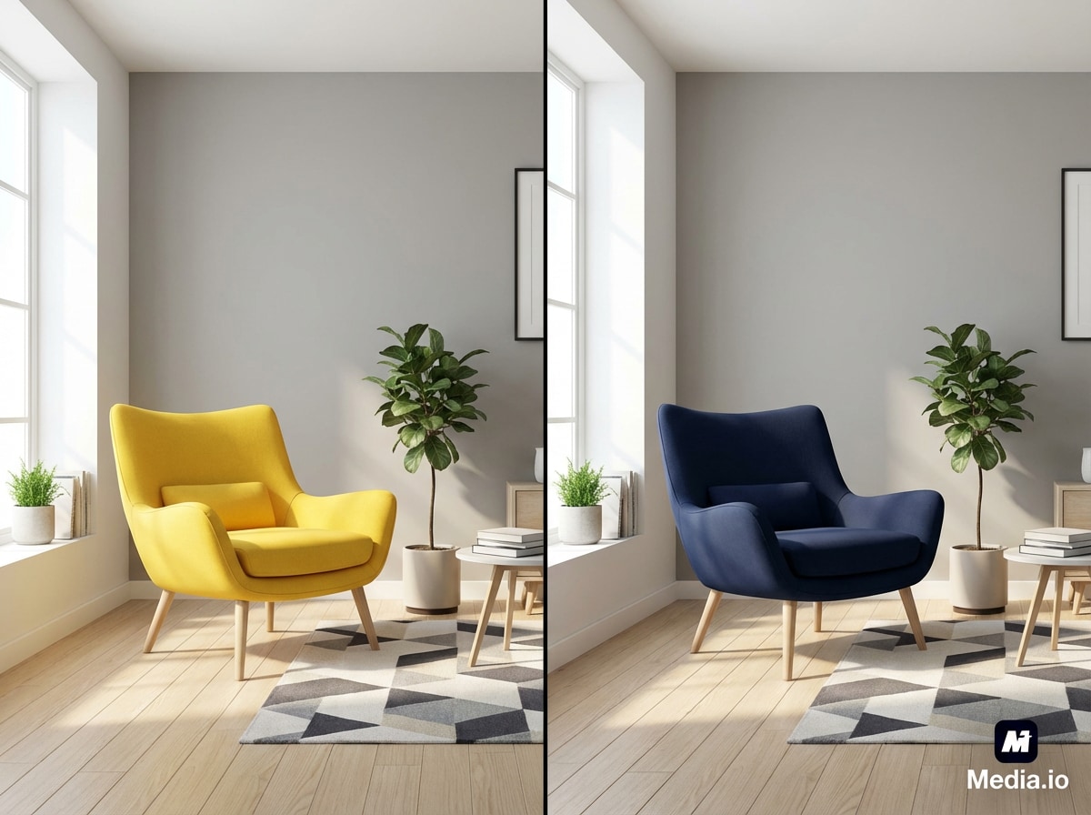 Change object colors in photos with AI