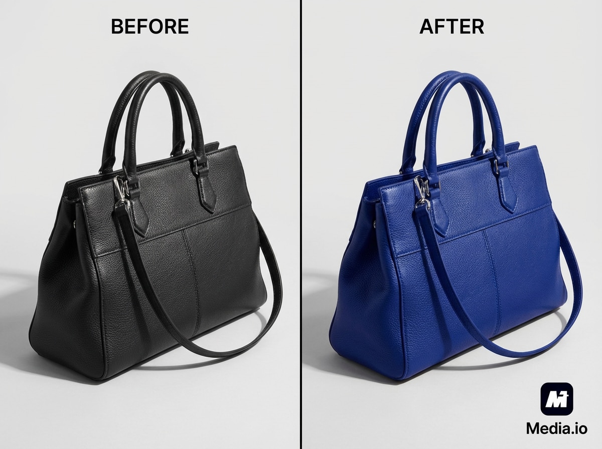 Recolor product photos for e-commerce