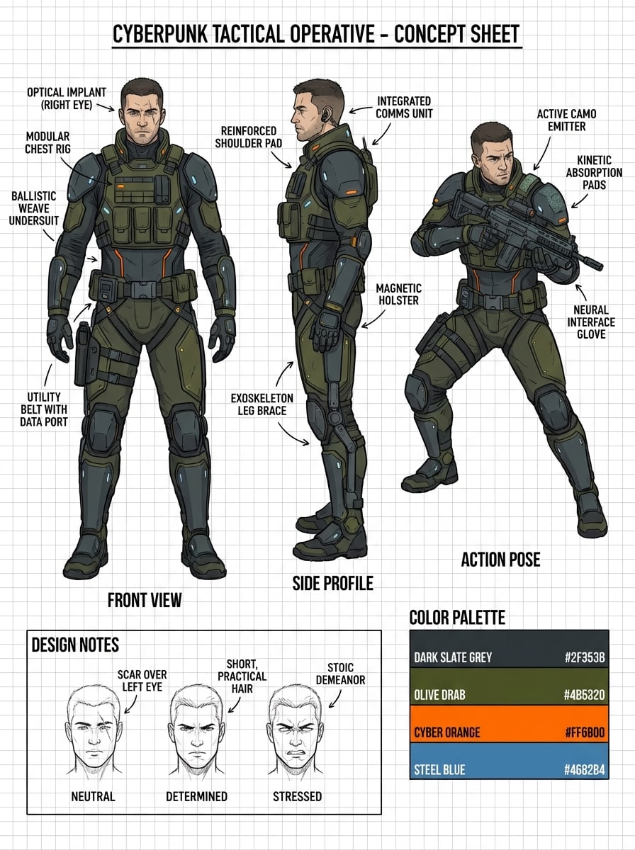 Character Concept Sheet