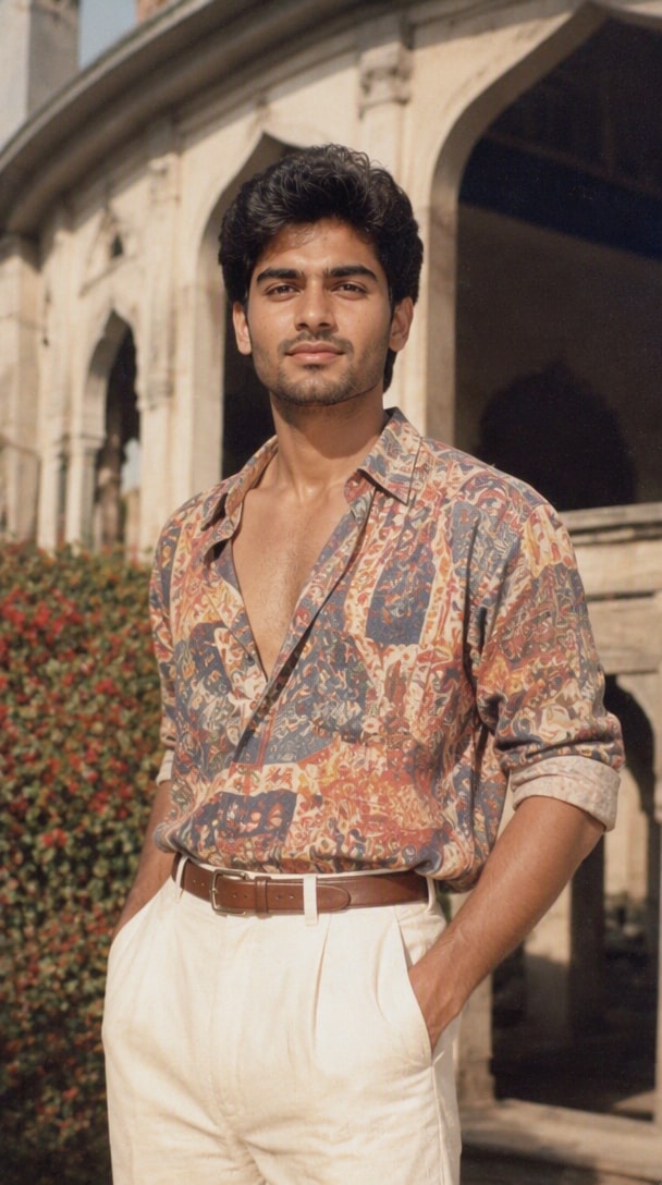 After result for 80s Bollywood Hero Photo Prompt