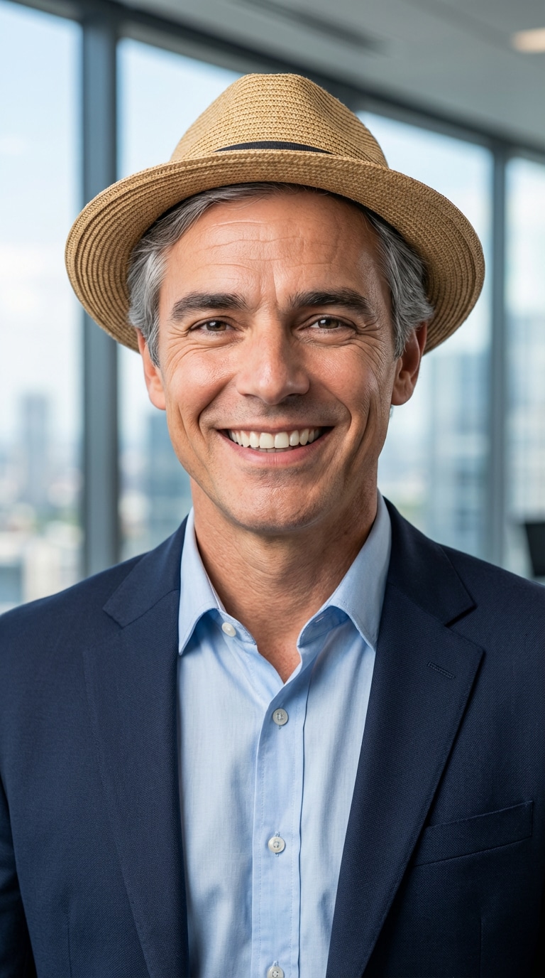 After executive portrait age progression result