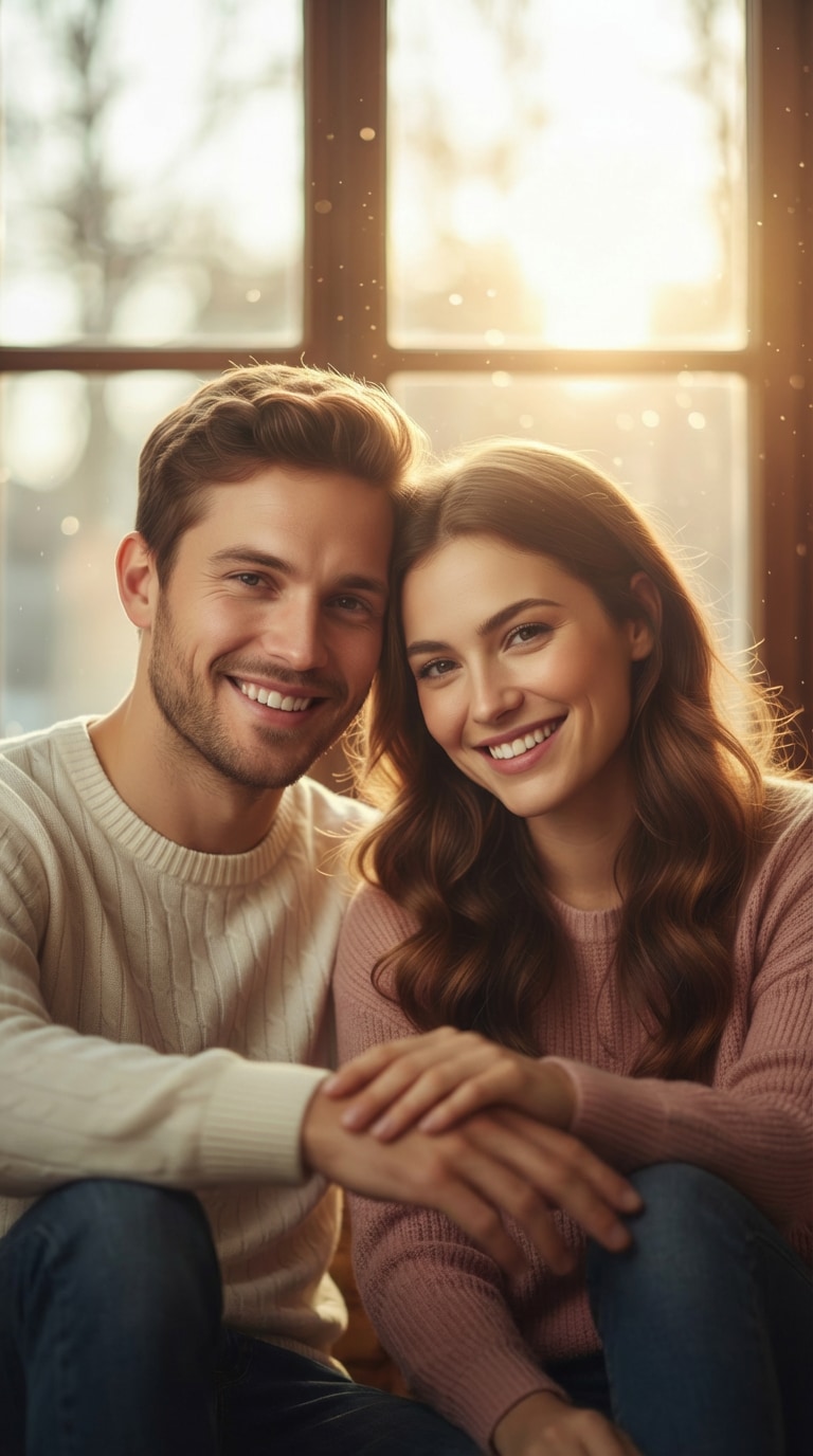 After romantic couple age progression result