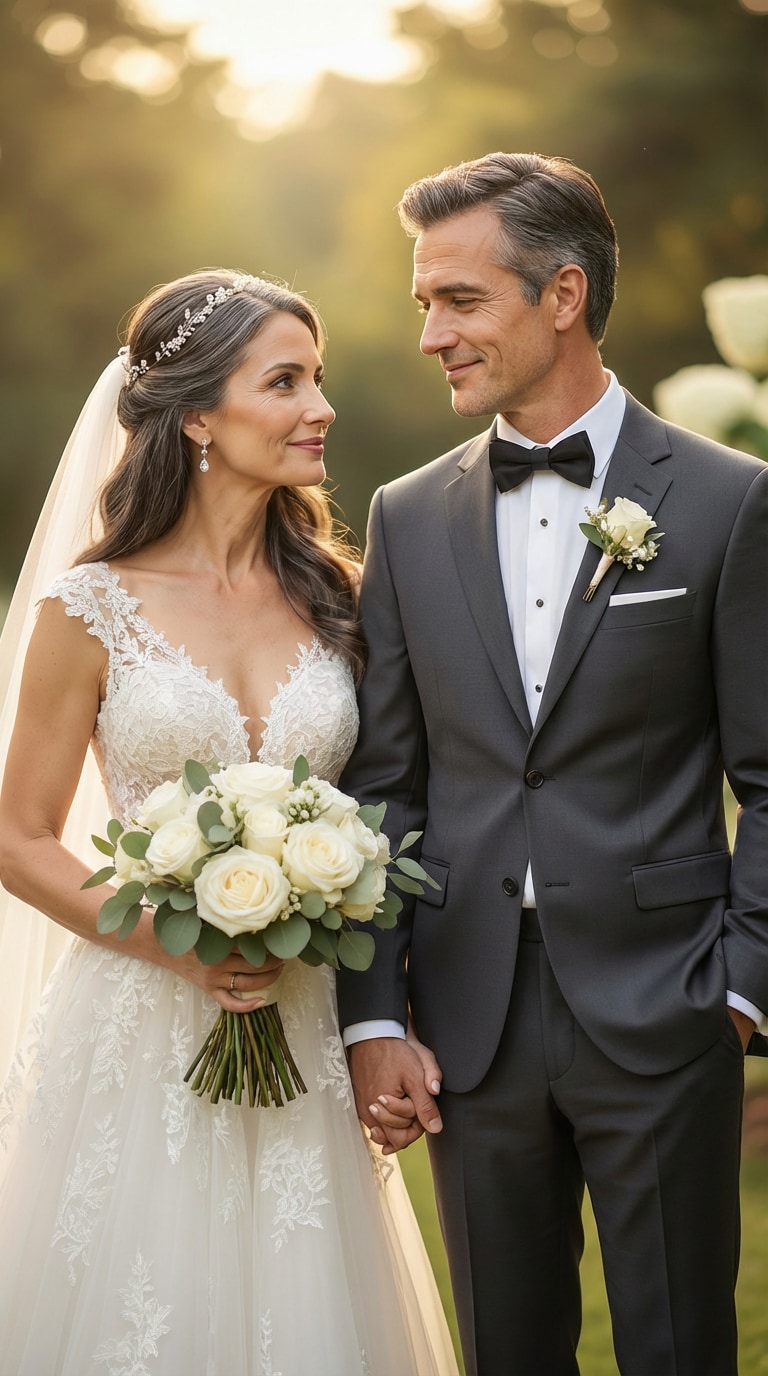 After bride and groom future portrait result