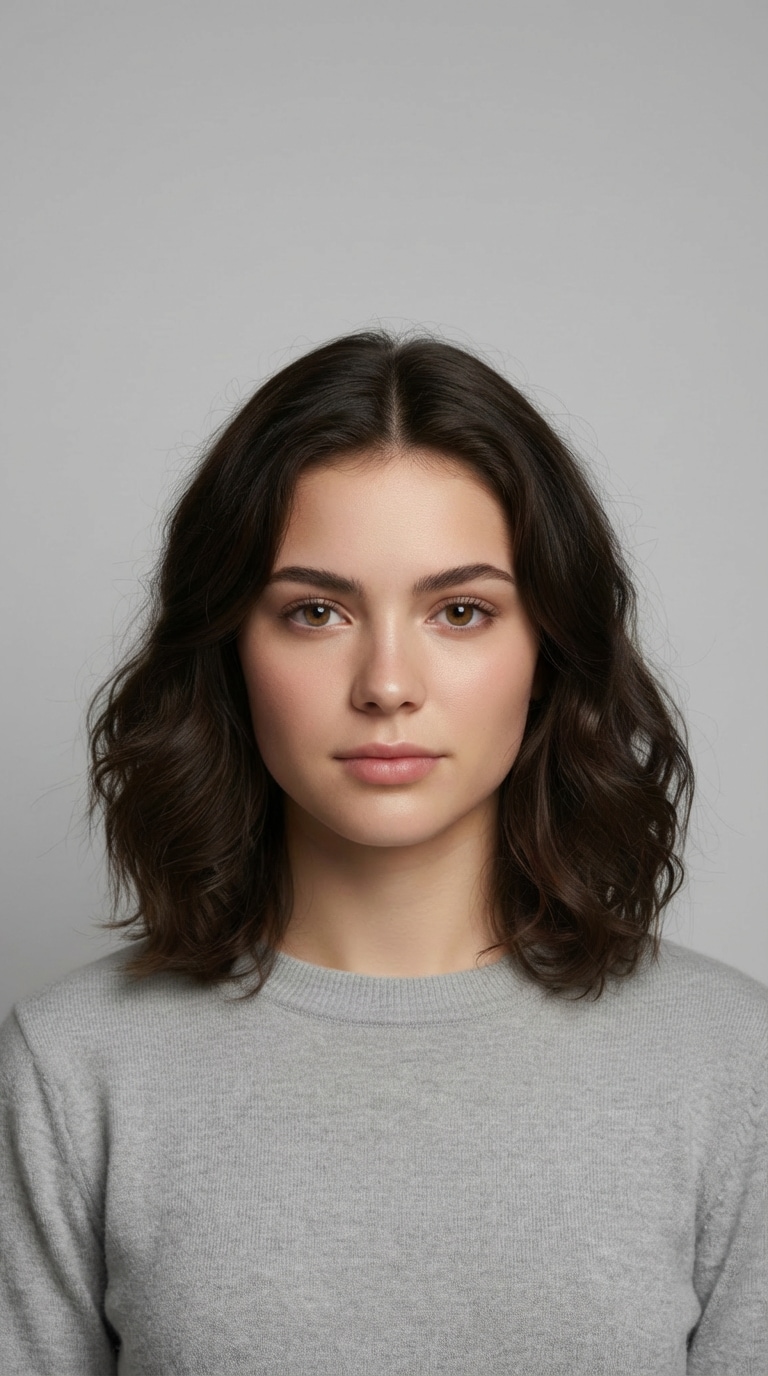 Natural Portrait Aging before age progression