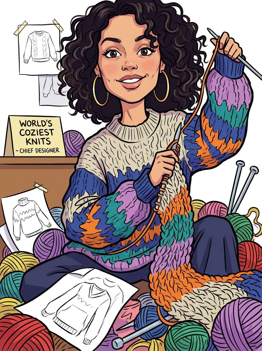 ChatGPT caricature AI photo template 02