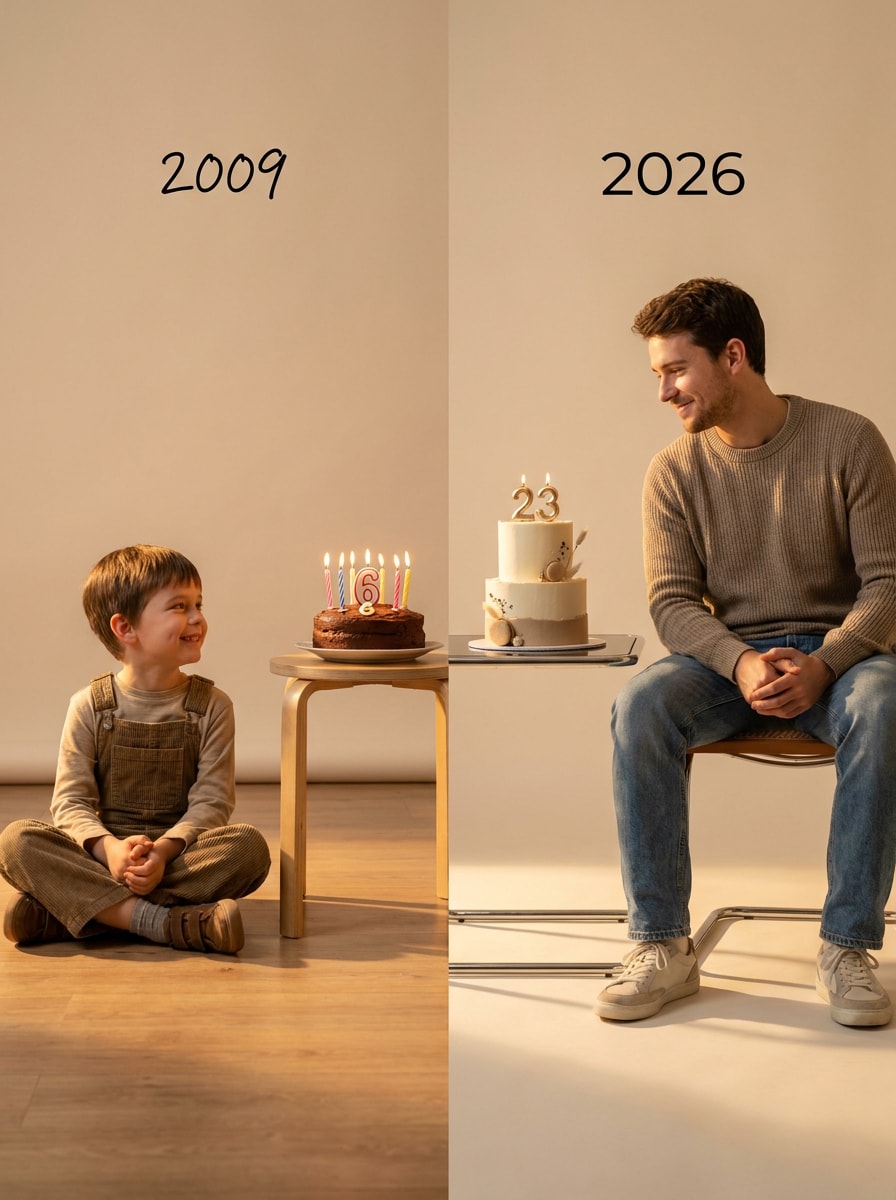 Birthday growth timeline ChatGPT childhood prompt