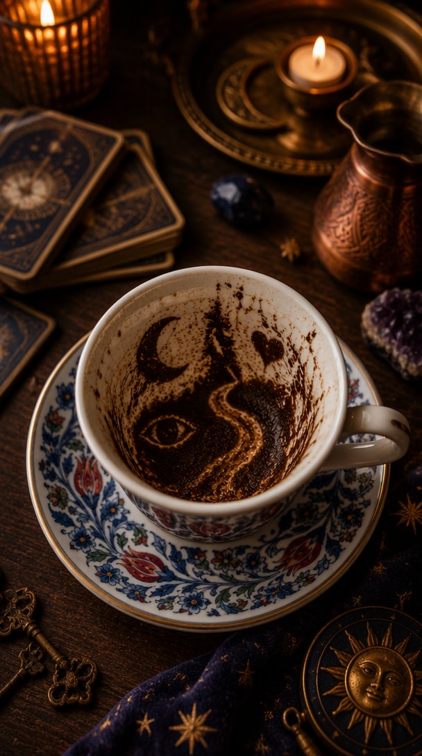 ChatGPT fal baktırma coffee cup symbol reading