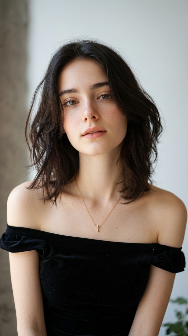 Portrait before ChatGPT makeup analysis