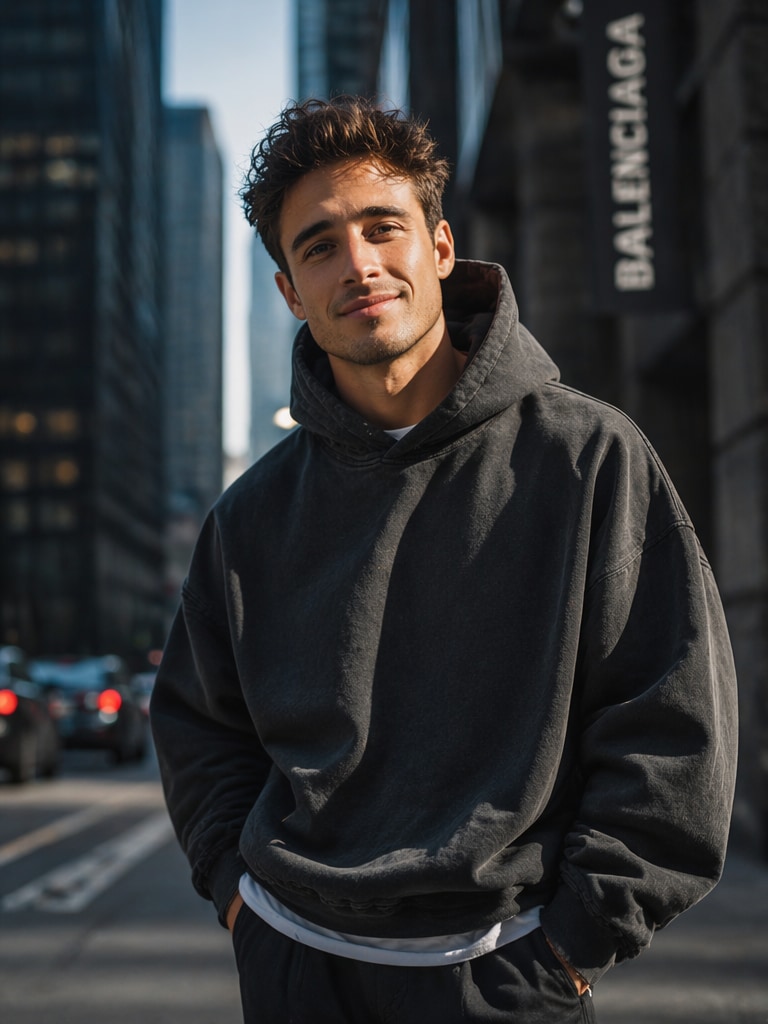 Urban Fashion Editorial AI Prompt