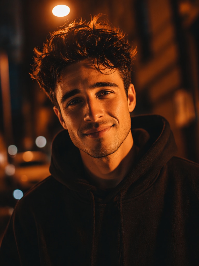 Hoodie Streetwear Portrait Prompt