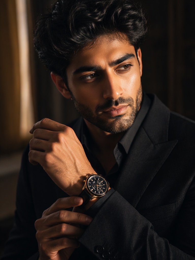 Luxury Watch Editorial Shot Prompt
