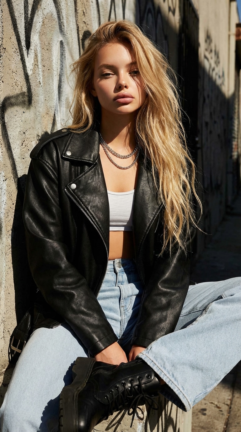 Street Fashion Look Prompt