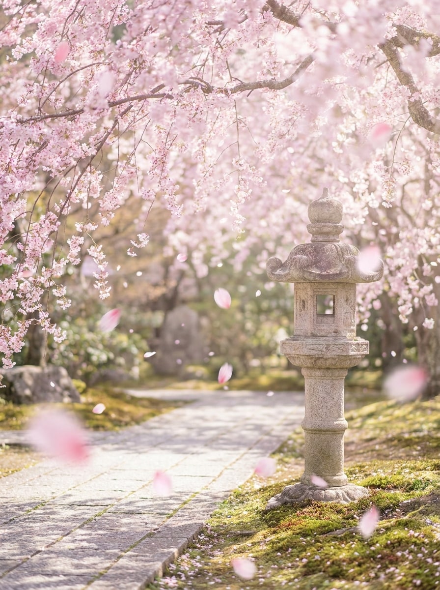 Cherry Blossom Scene