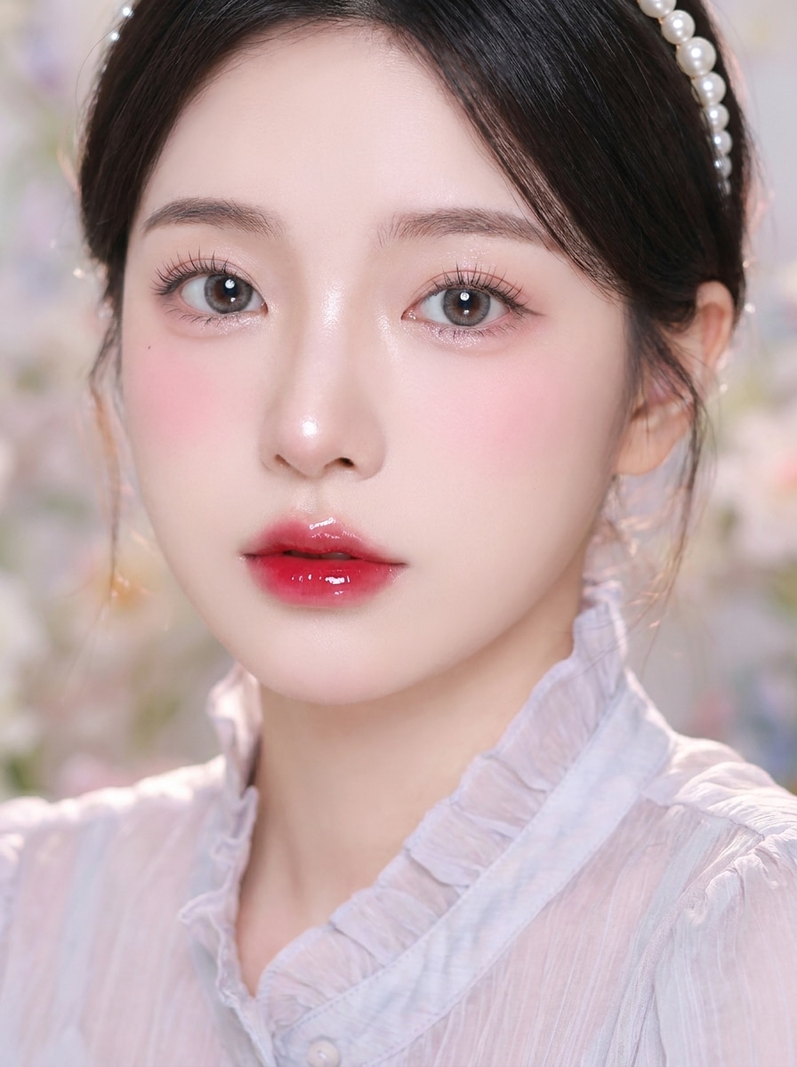 Cherry Lip Doll Look