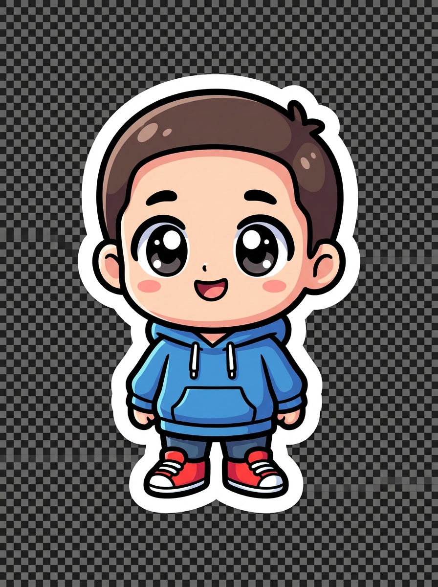 Chibi Portrait Sticker