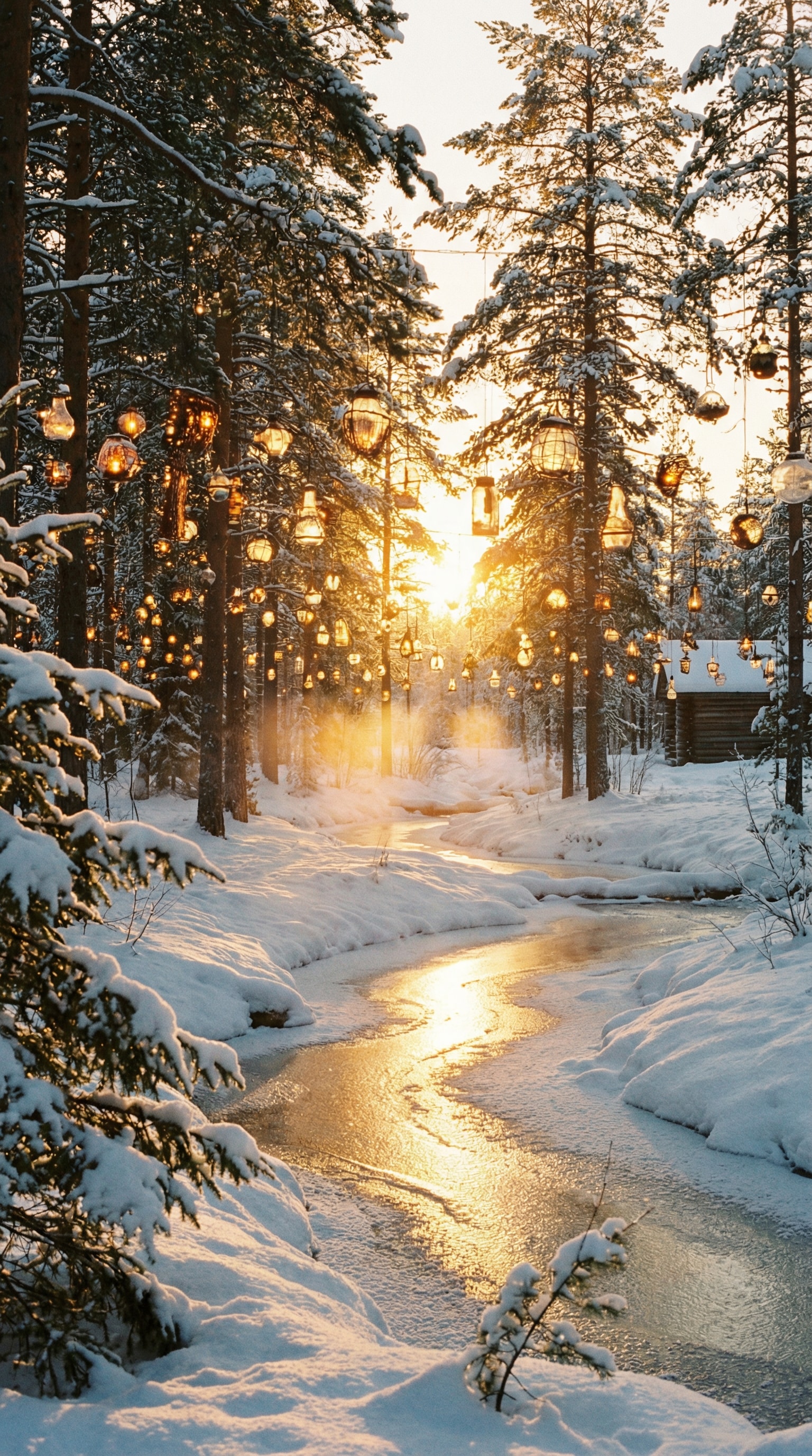 AI Christmas Wallpaper