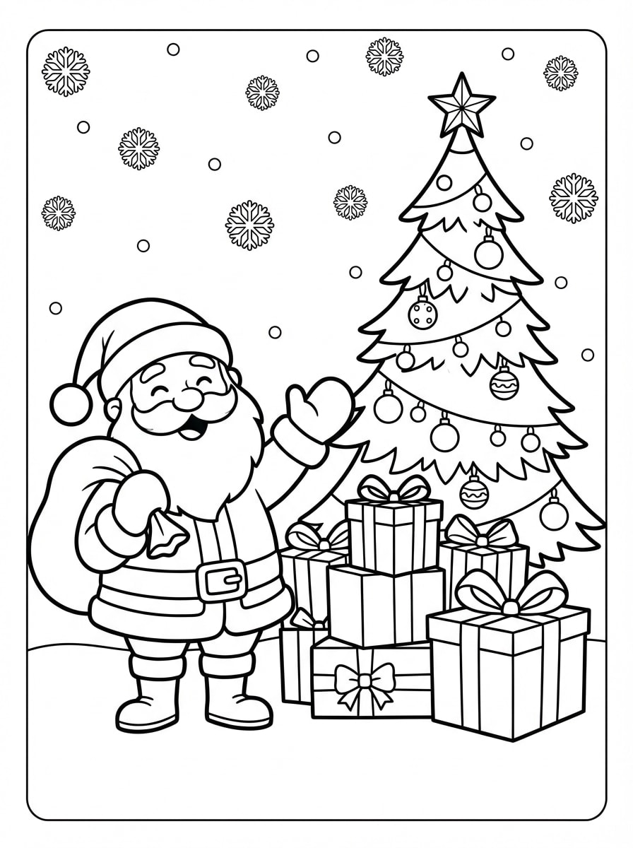 Christmas Coloring Sheet