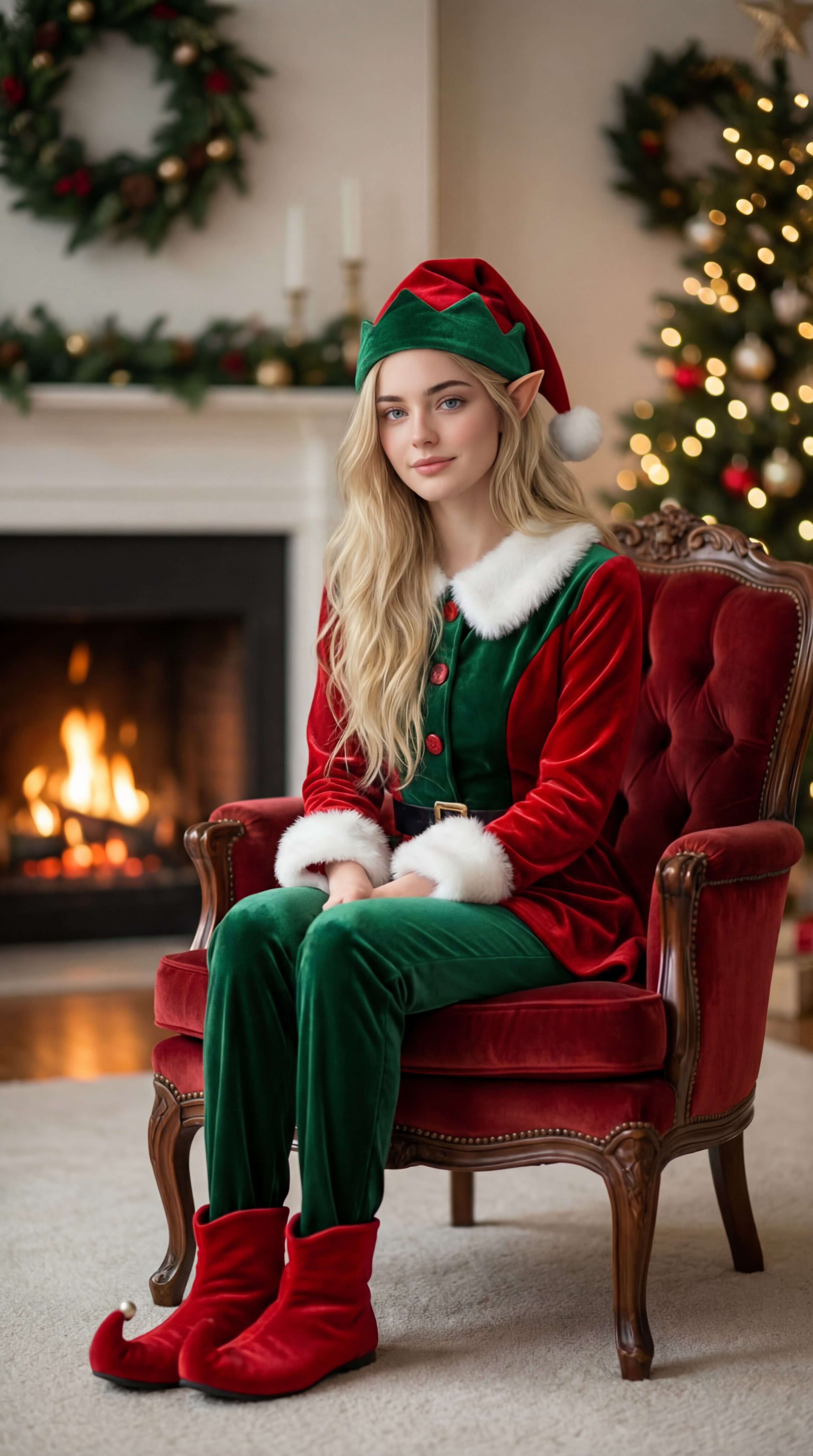 Before - Christmas Face Swap 1