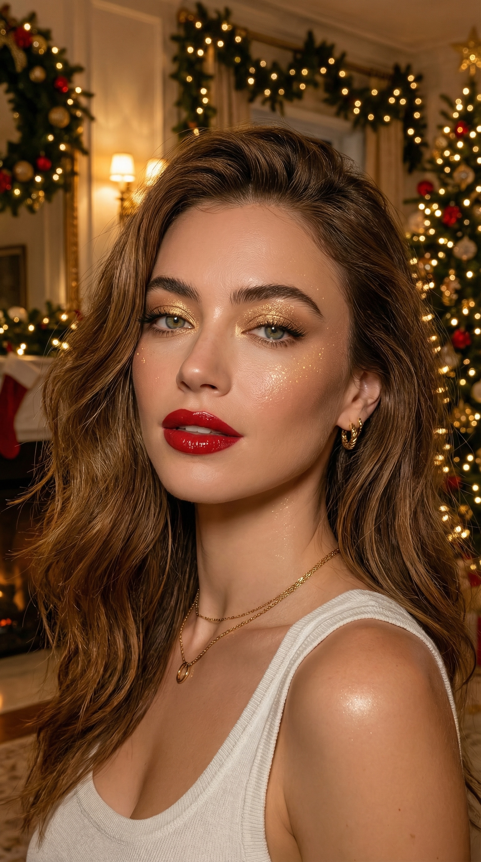 AI Christmas Makeup