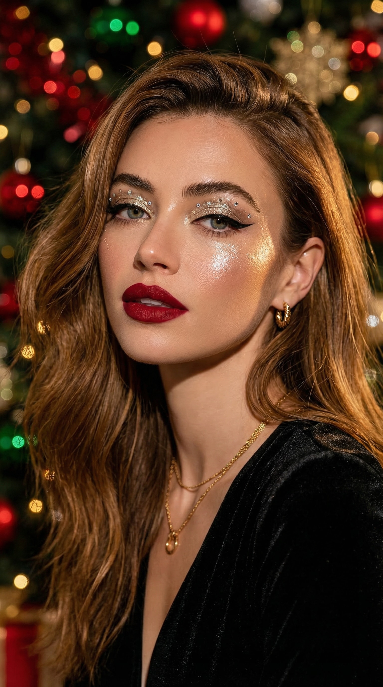 AI Christmas Makeup