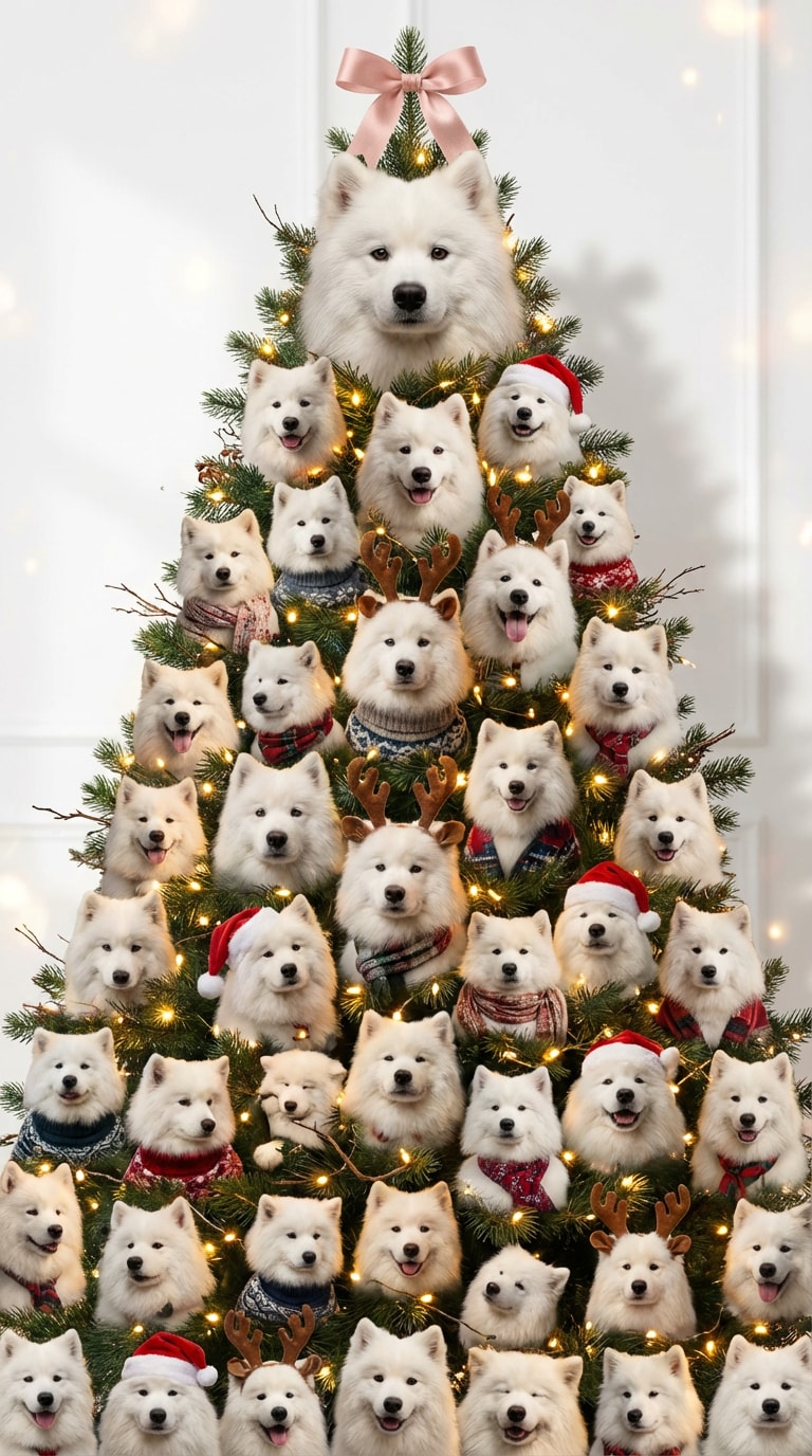 AI pet Christmas Tree