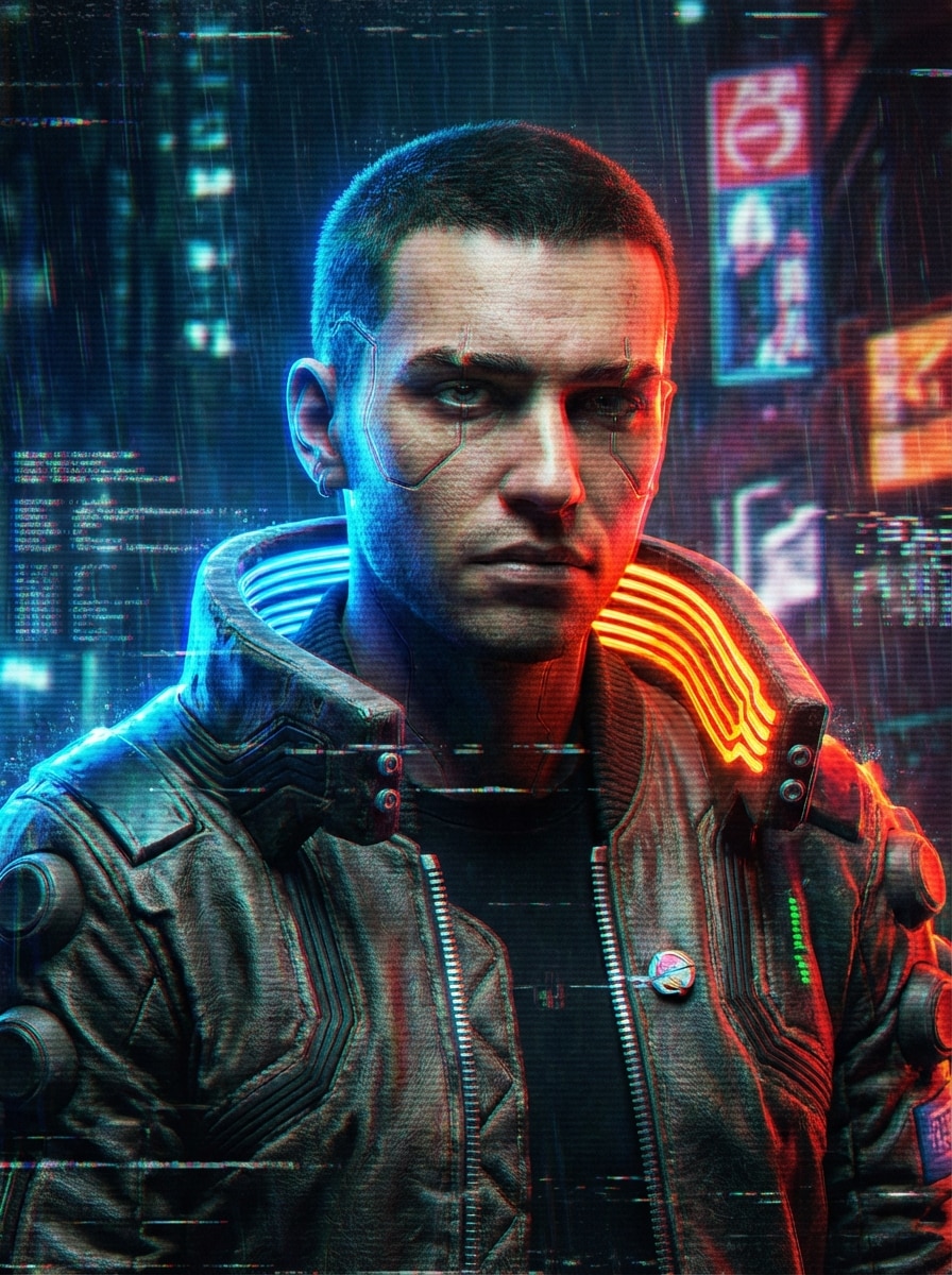 Chromatic Aberration Face