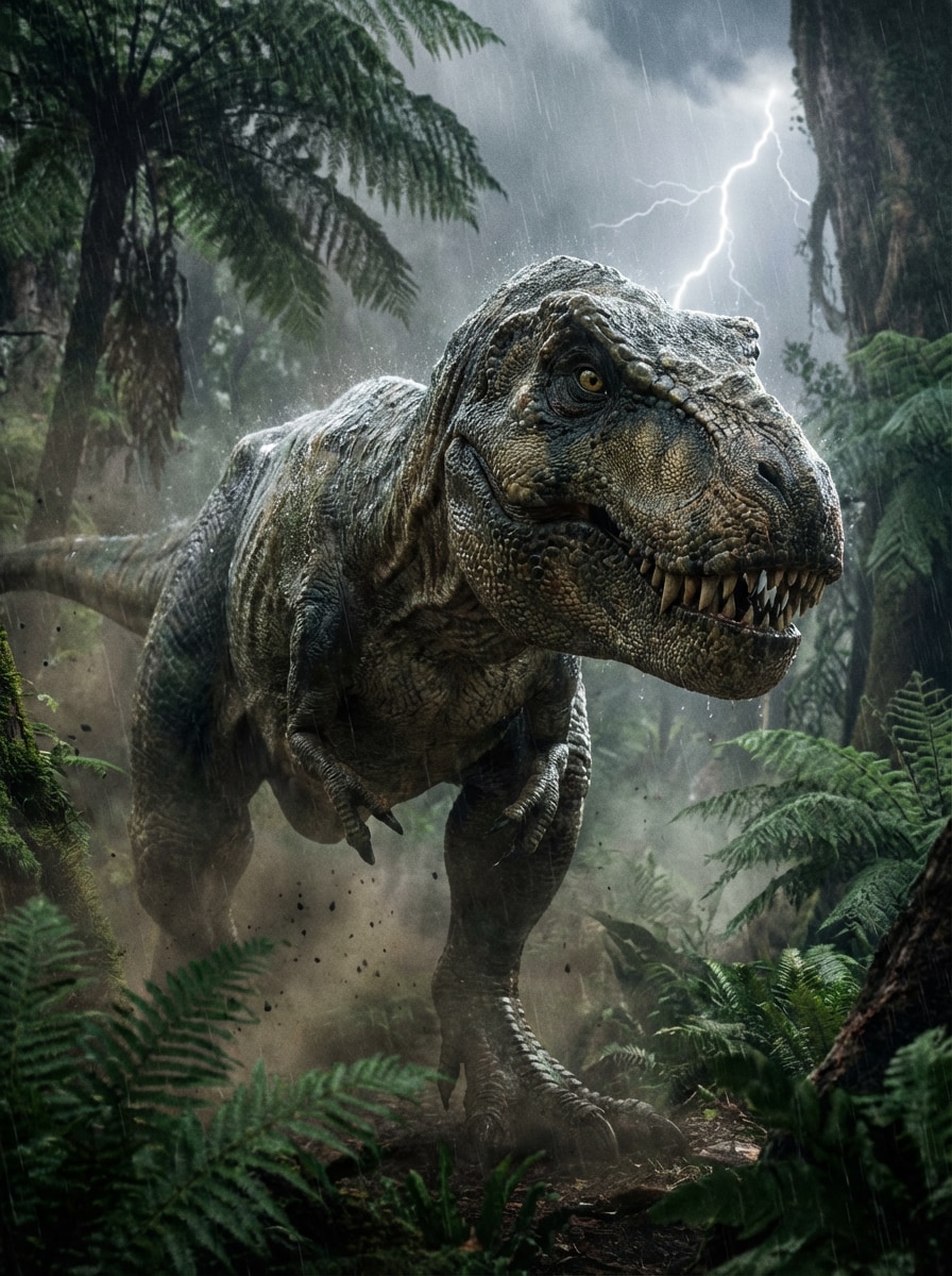 Cinematic Jurassic Dinosaur