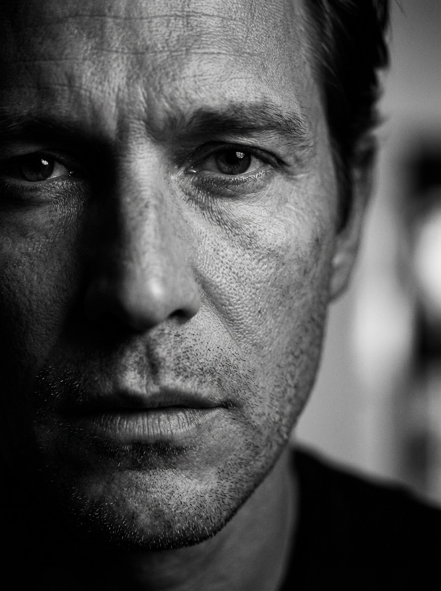 Cinematic Monochrome Portrait