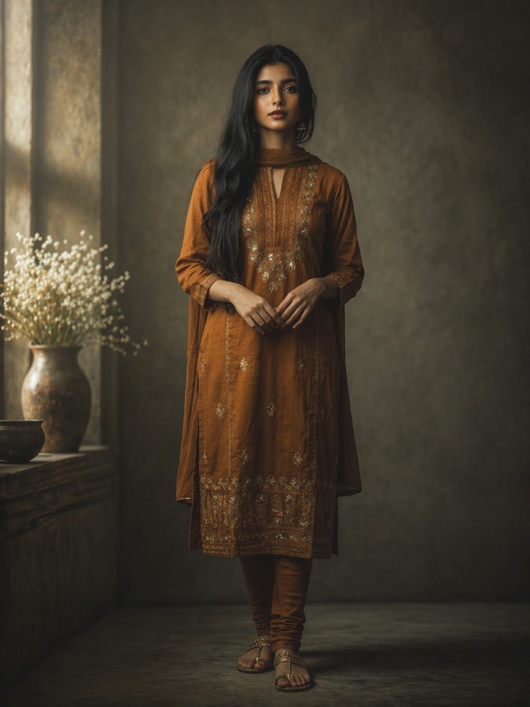 Soft Window Light Editorial Cinematic Relight Prompt