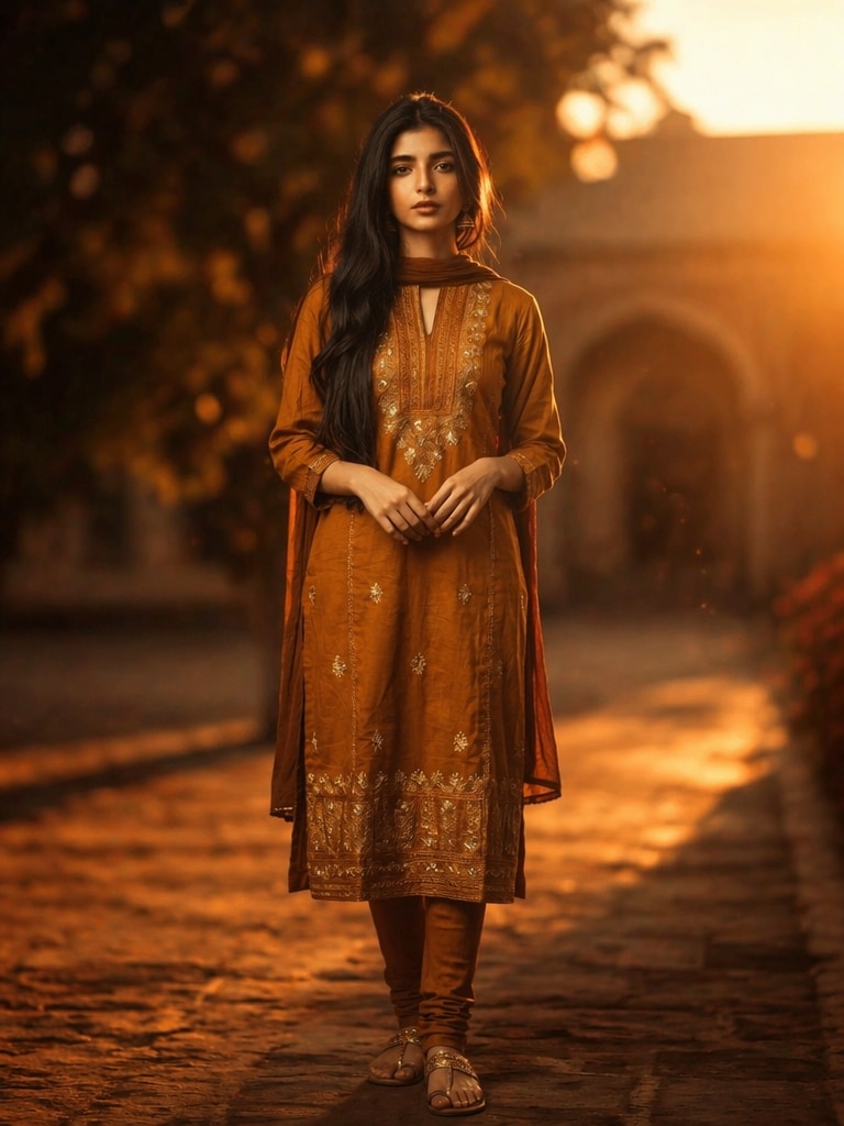 Golden Sunset Relight Cinematic Relight Prompt