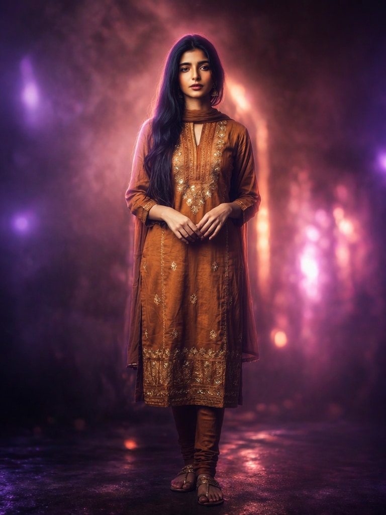 Purple Dream Glow Relight Cinematic Relight Prompt