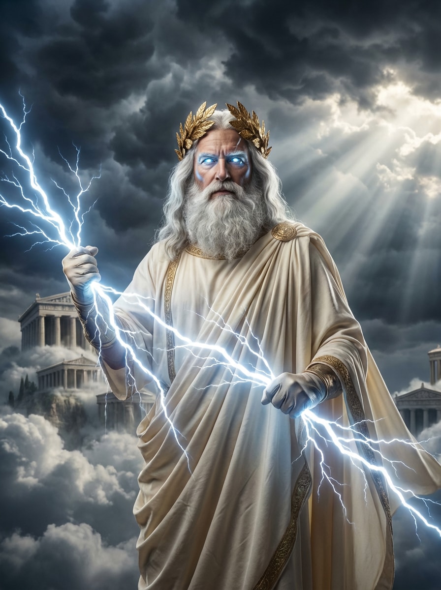 Cinematic Zeus Portrait