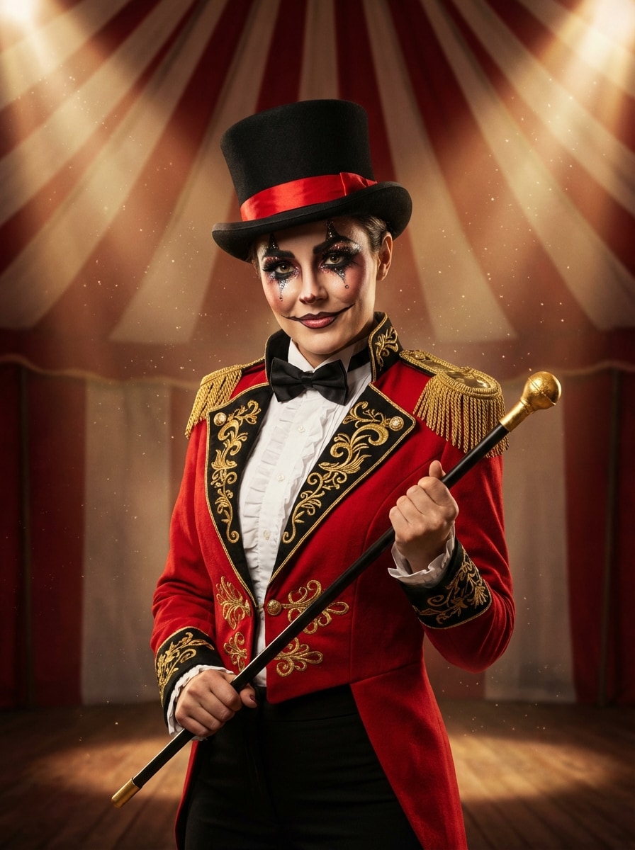 Circus Ringmaster Glam