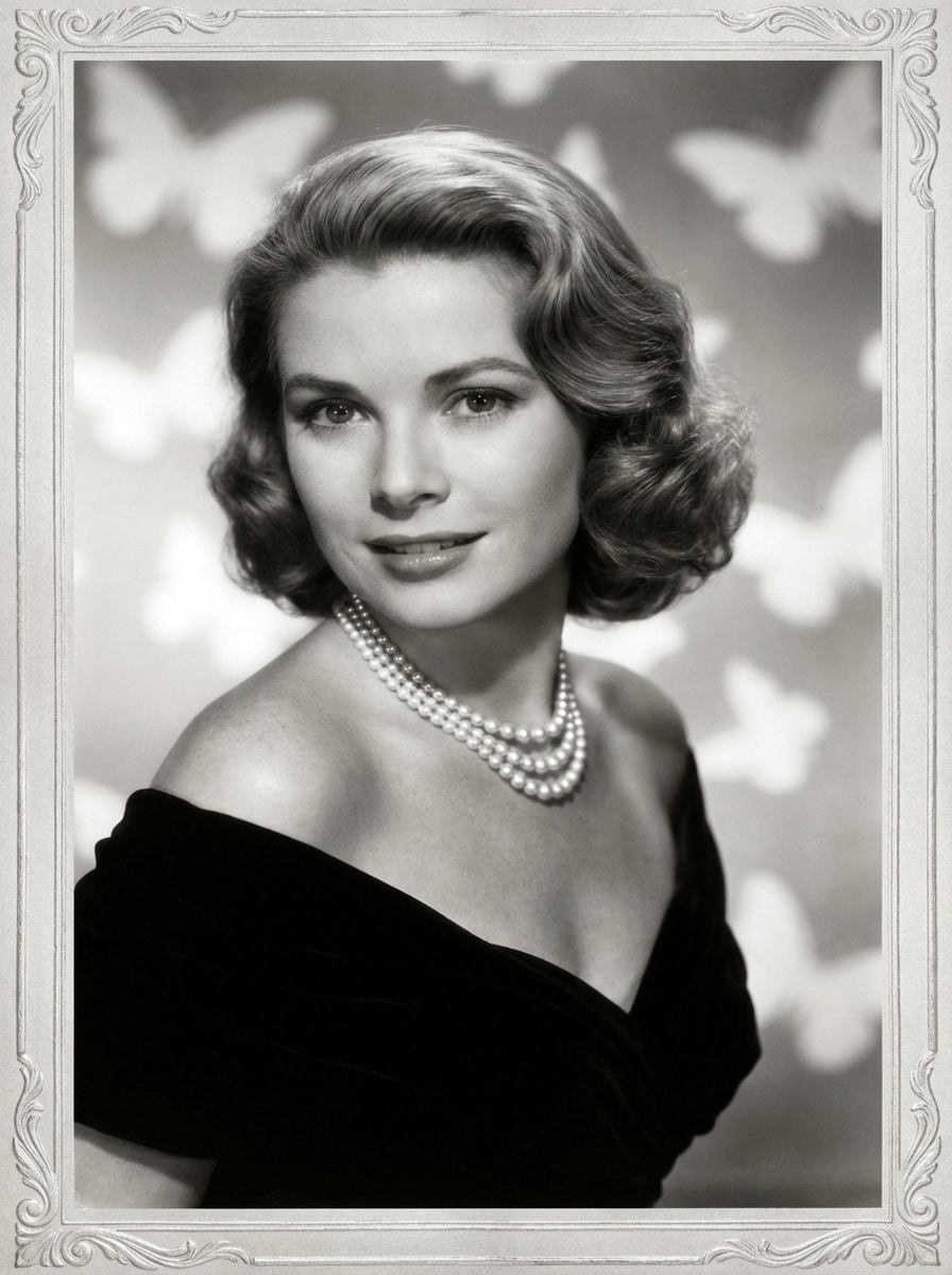 Classic Hollywood Glamour Portrait