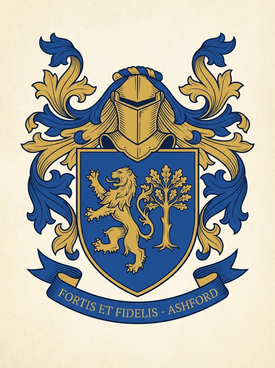 Classic Medieval Coat of Arms