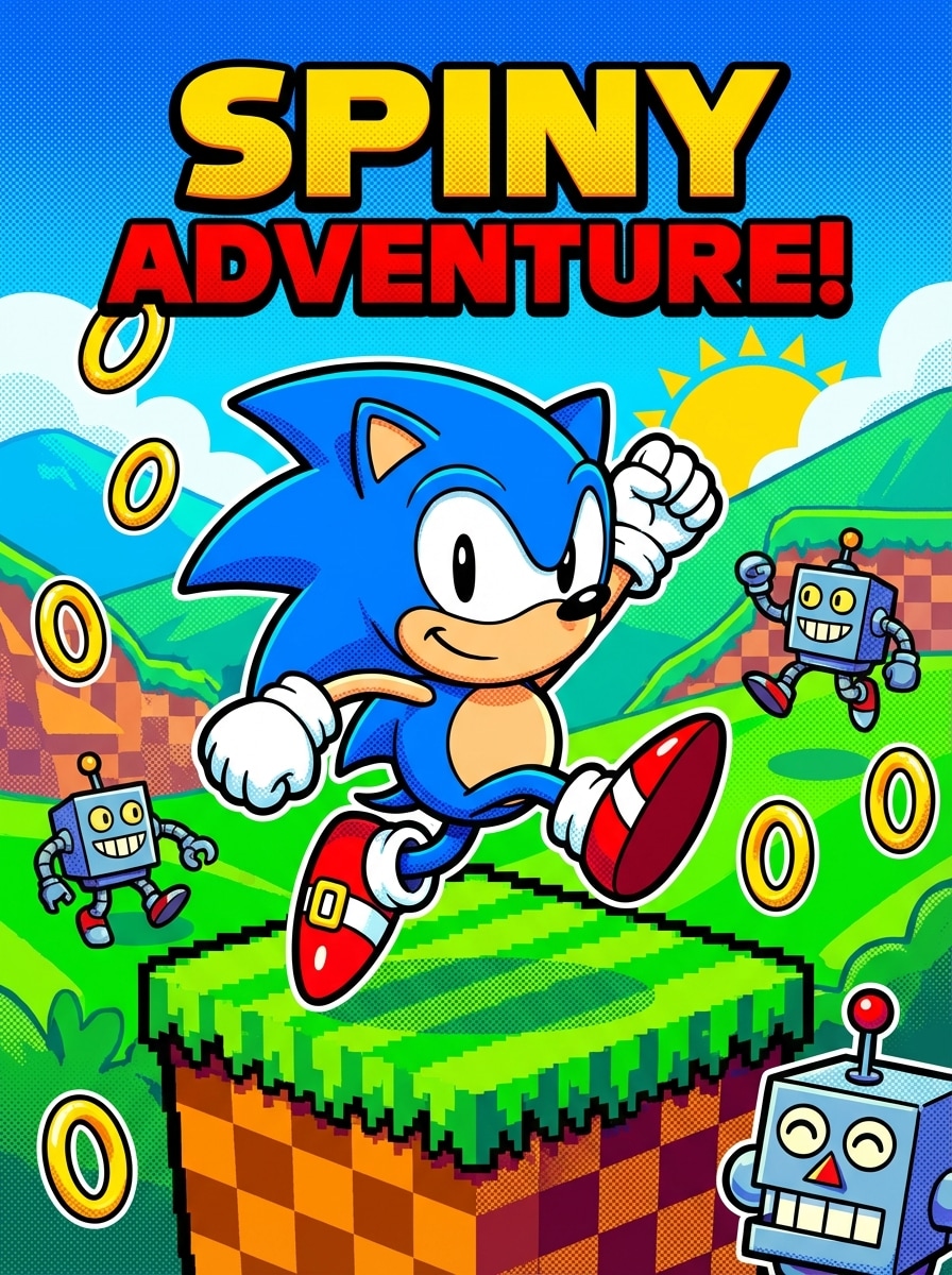 Classic Retro Hedgehog