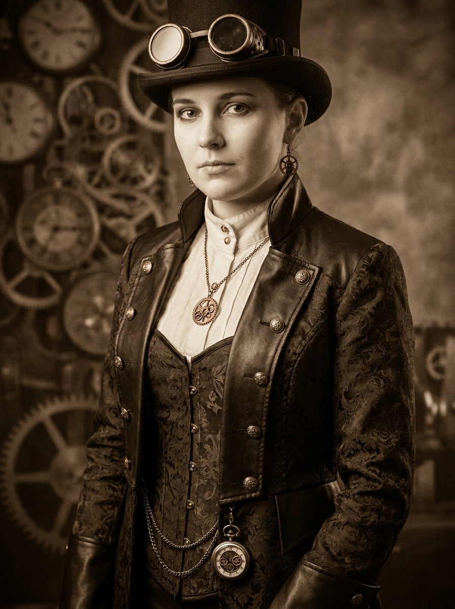 Classic Victorian Steampunk Portrait