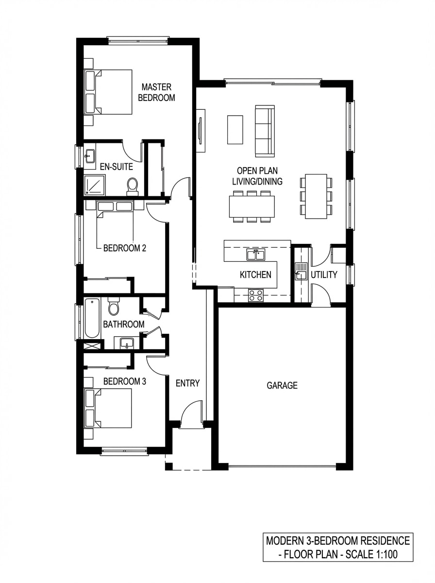 Clean Architectural Blueprint