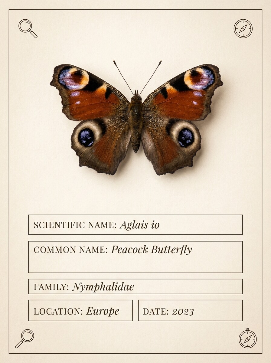 Clean Species Card