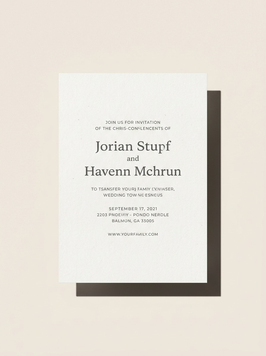 Clean Studio Card Mockup