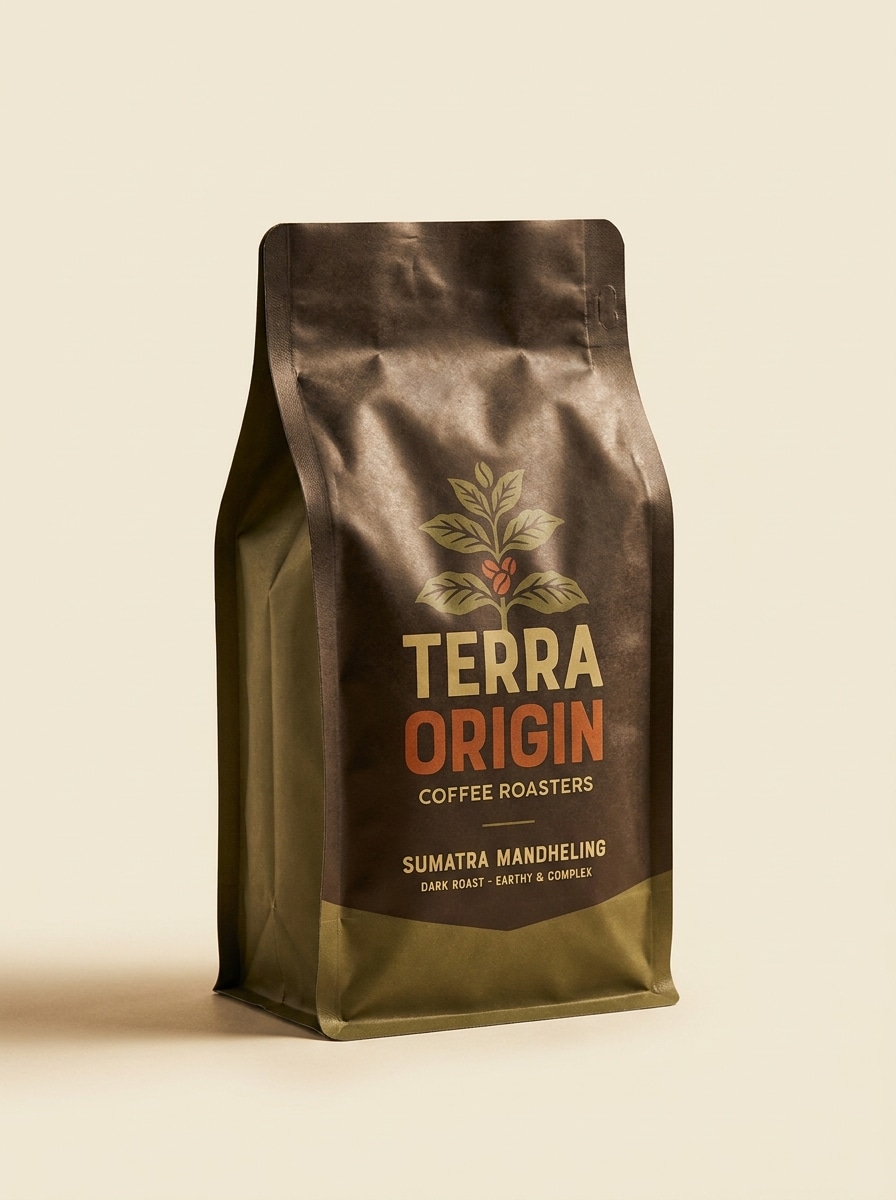 Coffee Bag Mockup