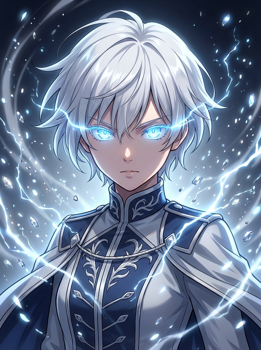 Cold White-Hair Prodigy