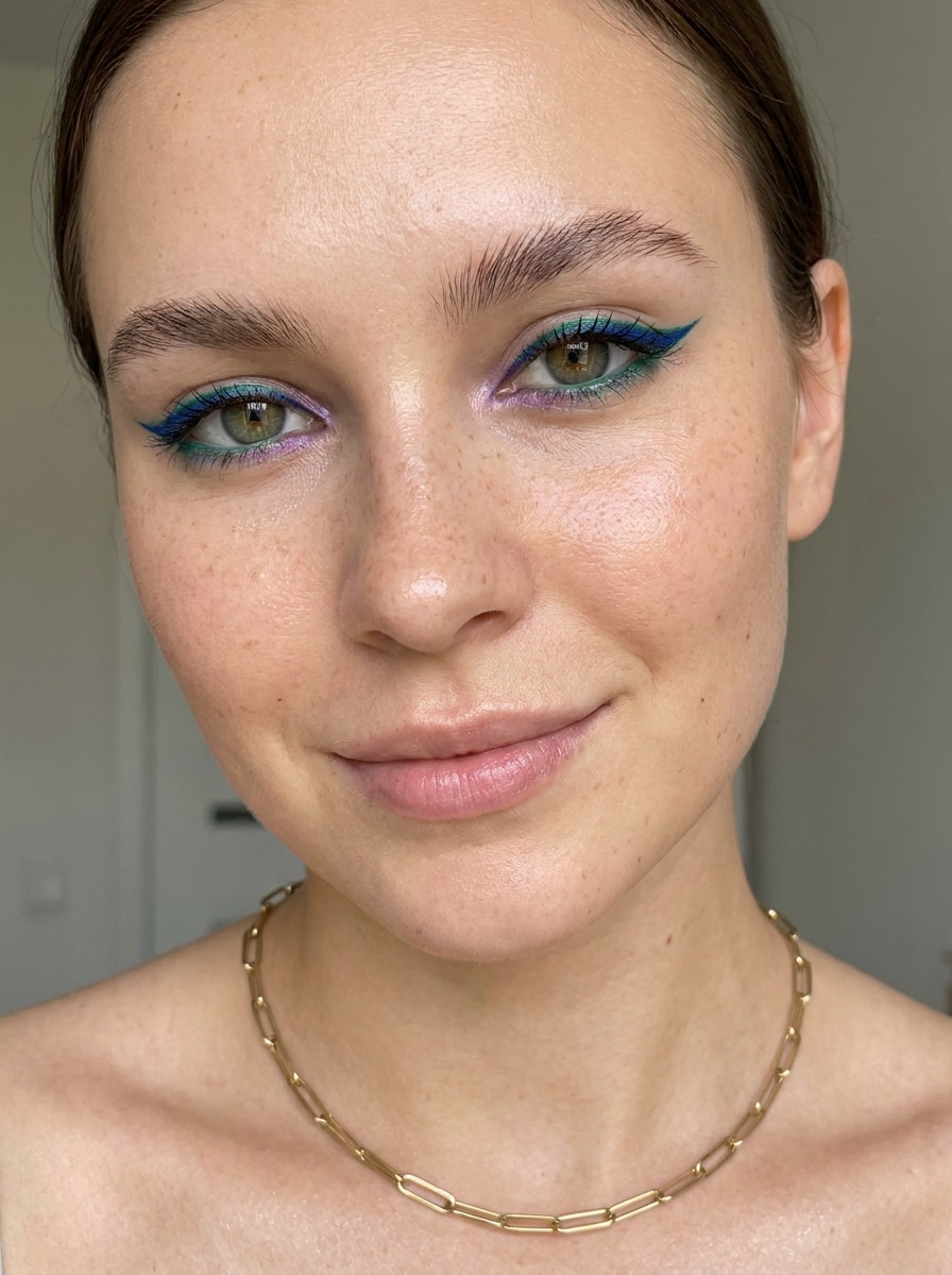 Colored Eyeliner Pop