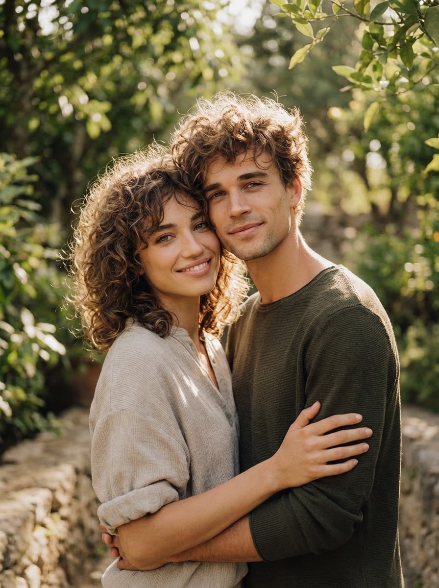 Outdoor Natural Light Couple