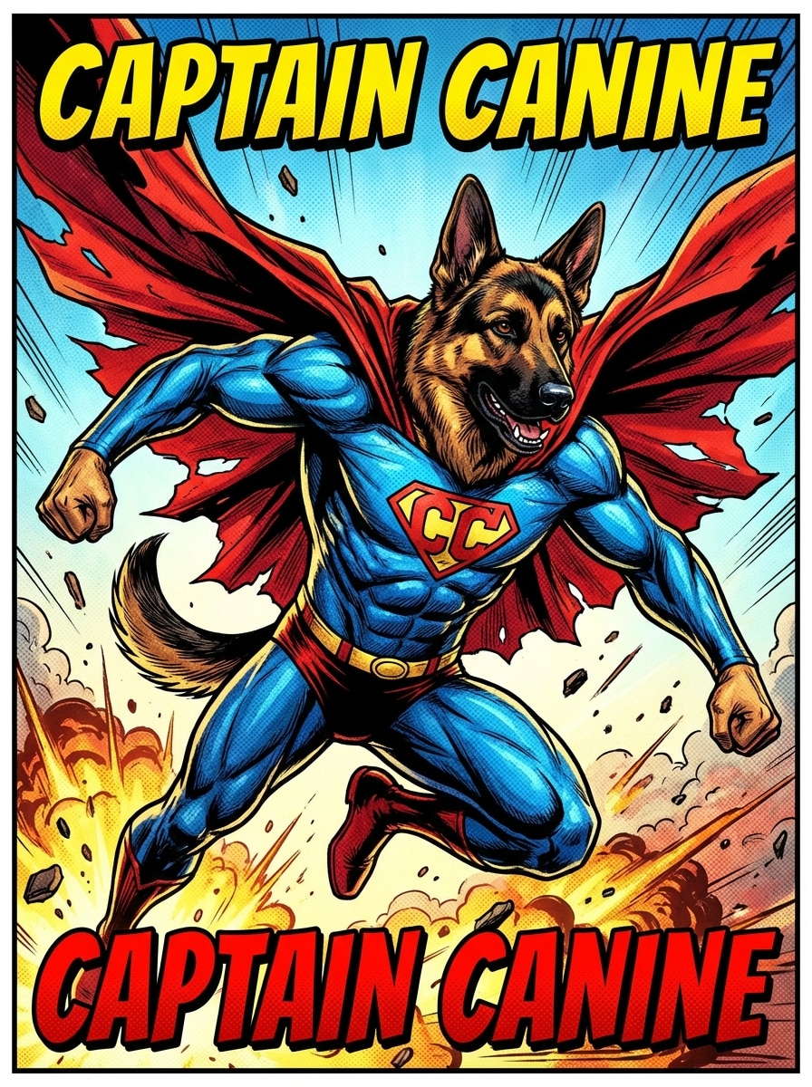 Comic Book Super Pet