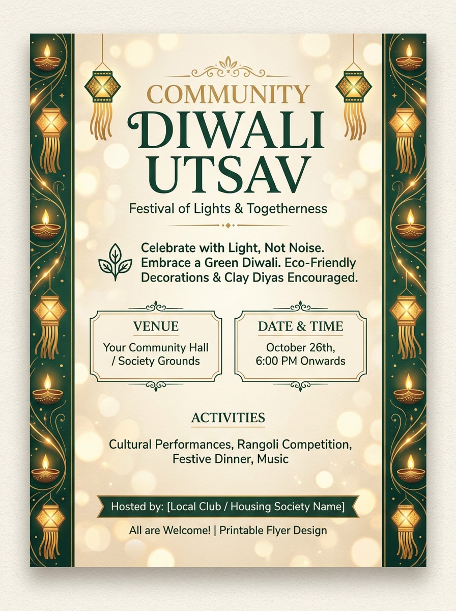 Community Event Flyer Poster